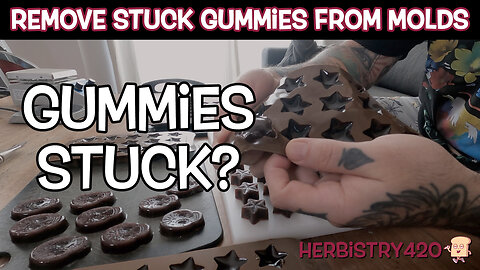 How to Remove Stuck Gummies from Molds Easily!