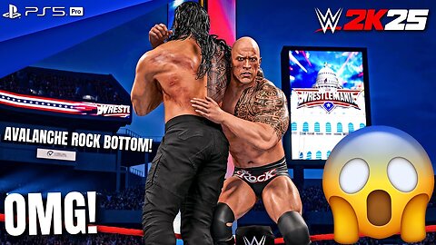 WWE GAMEPLAY LIVE - ROCK AND ROMAN TEAM VS SETH AND CODY TEAM