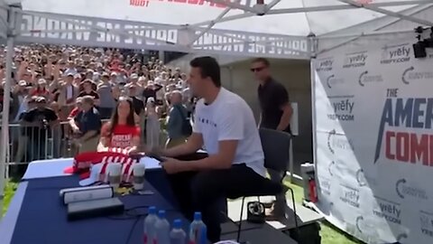 Charlie Kirk Posts Video Moments Before Being SHOT at Utah Valley