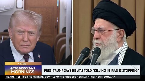 Latest news on U.S. military posture near Iran as Trump says killings may not happen