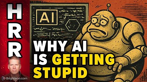 Big Tech's AI engines are becoming STUPID as they push narrative control