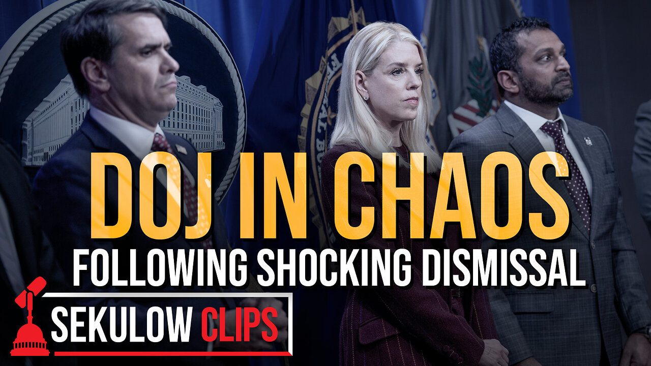 DOJ in Chaos Following Shocking Dismissal