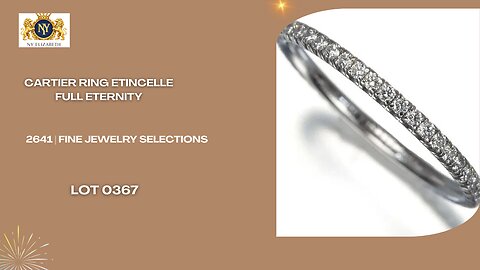 CARTIER RING ETINCELLE FULL ETERNITY