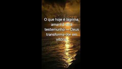 A tua vitória chegará