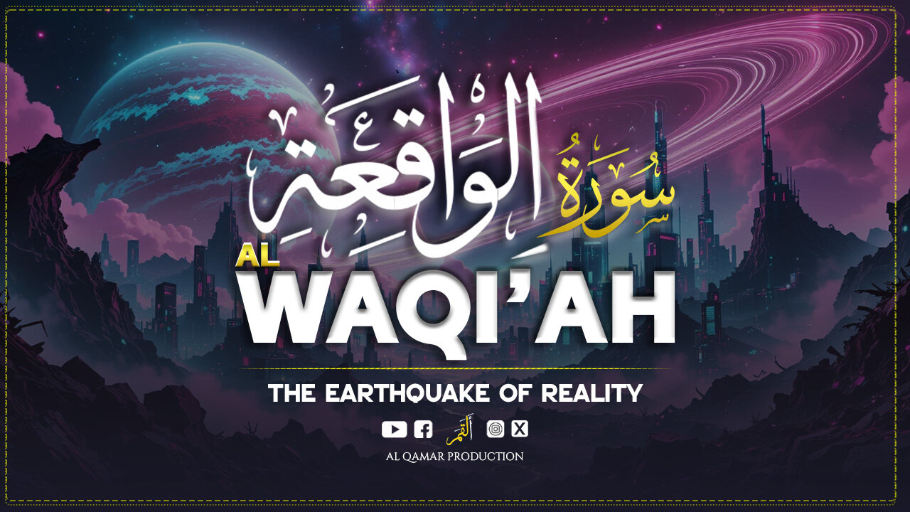 Surah Al-Waqia | Soothing Destiny & Divine Signs | Al Qamar Production
