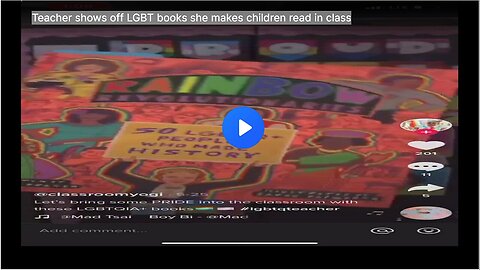 Teacher Showcases LGBT Literature Incorporated into Classroom Curriculum