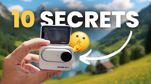 TOP 10 Hidden Features of Insta360 Go 3 You Didn’t Know ⚙️