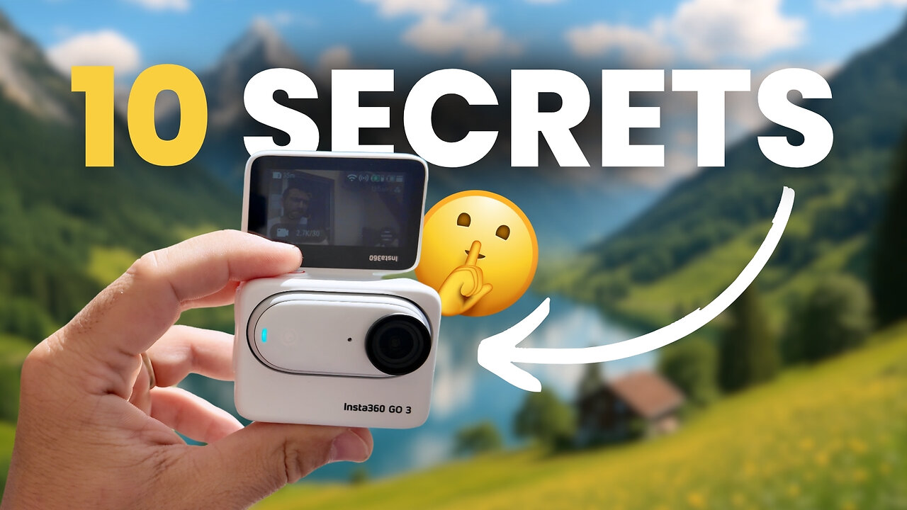 TOP 10 Hidden Features of Insta360 Go 3 You Didn’t Know ⚙️