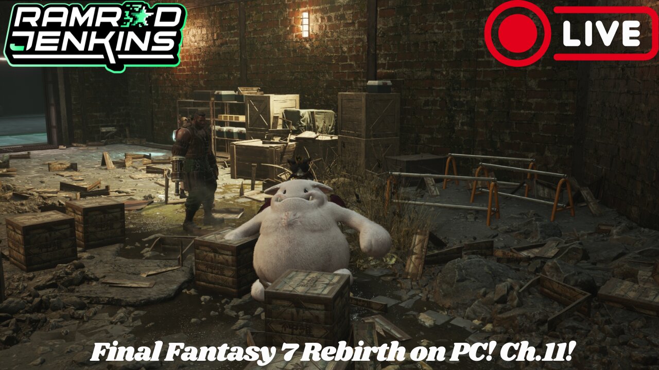 Final Fantasy 7 Rebirth on PC! On Chapter 11!