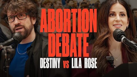 Lila Rose and Destiny Clash on Abortion at UC Irvine | Full Debate