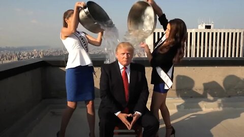 donald Trump ALS lce Bucket Challenge