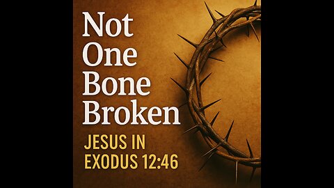 Not One Bone Broken, Jesus in Exodus 12:46