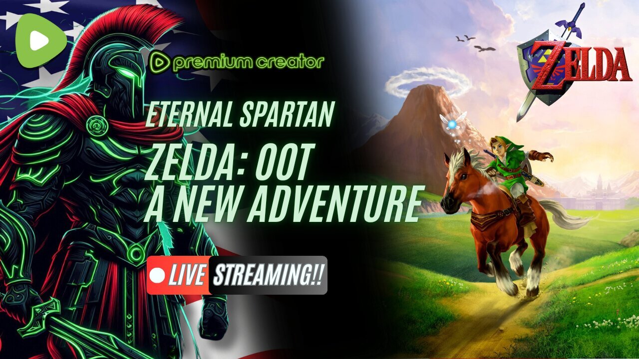 Zelda: Ocarina of Time pt. 2 | USMC Vet | Come Join the Best Chat on Rumble!!!!
