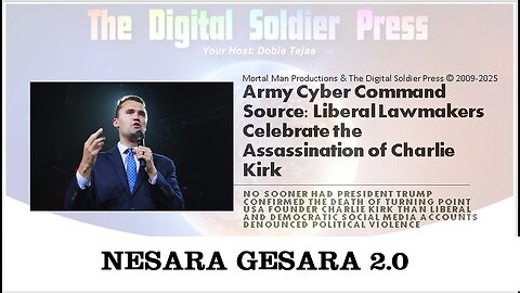 Army Cyber Command Source: Liberal Lawmakers Celebrate the Assassination of Charlie Kirk
