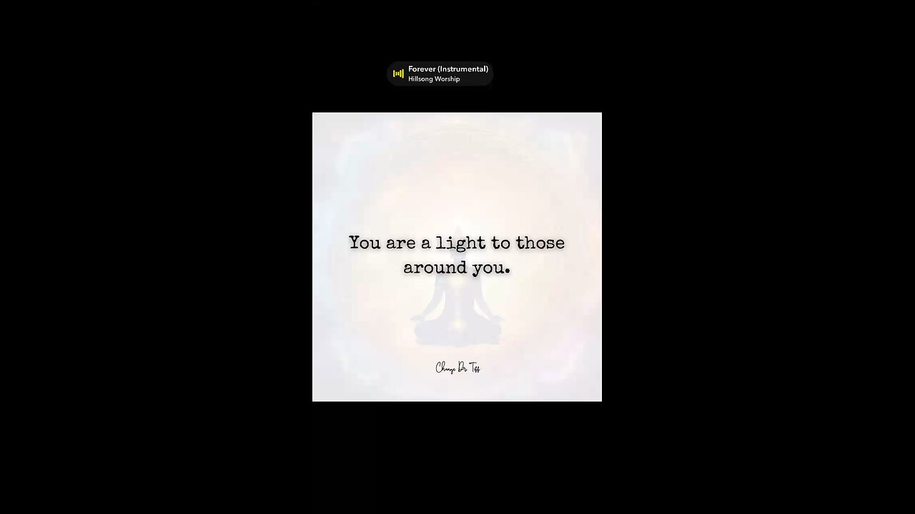 Be light