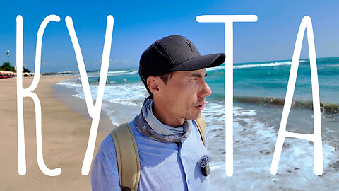 BALI KUTA BEACH | INDIAN OCEAN | WAVES AND SURFING ( Russian lenguage )#bali #ocean #adventure #travel