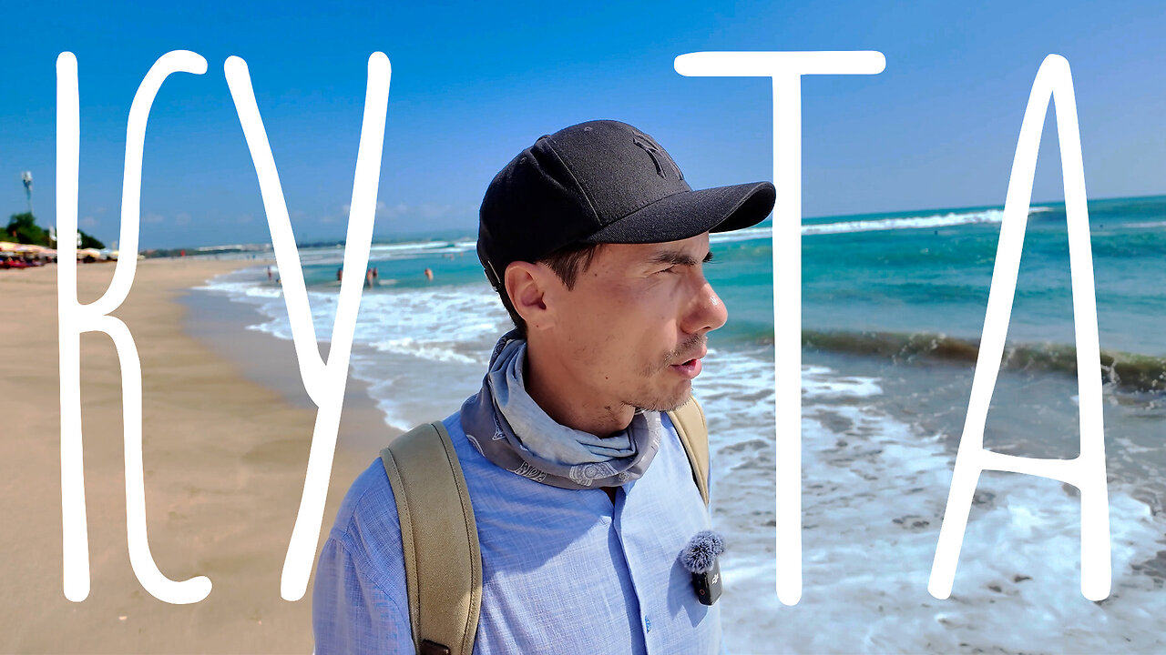 BALI KUTA BEACH | INDIAN OCEAN | WAVES AND SURFING ( Russian lenguage )#bali #ocean #adventure #travel