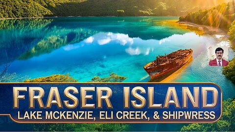 Discover Fraser Islands: Lake McKenzie, Eli Creek & Shipwrecks.