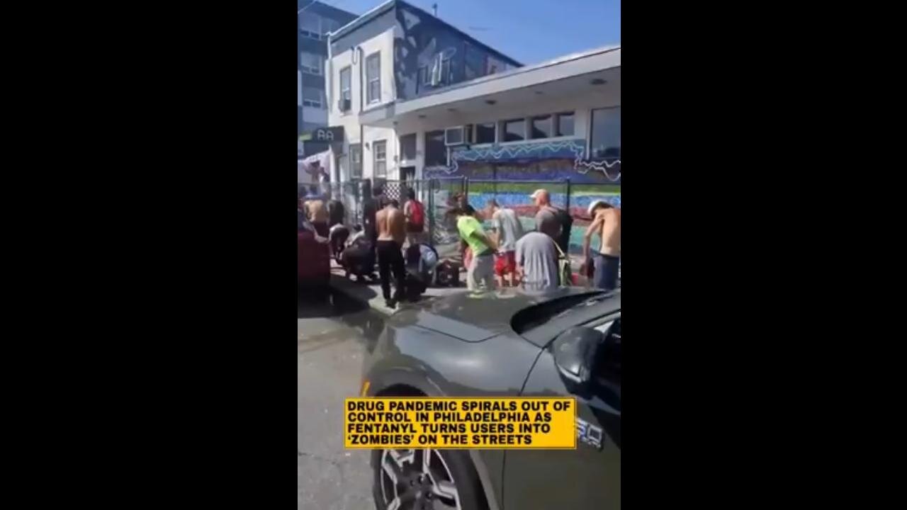 Fentanyl Addiction Turns Users Into LIVING DEADS on the Streets of Philadelphia, PA