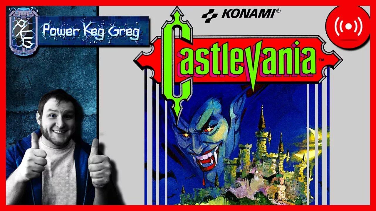 OLD LIVE PLAYTHROUGH! Castlevania BEATEN! | Castlevania | NES | 6.29.17 | Any %