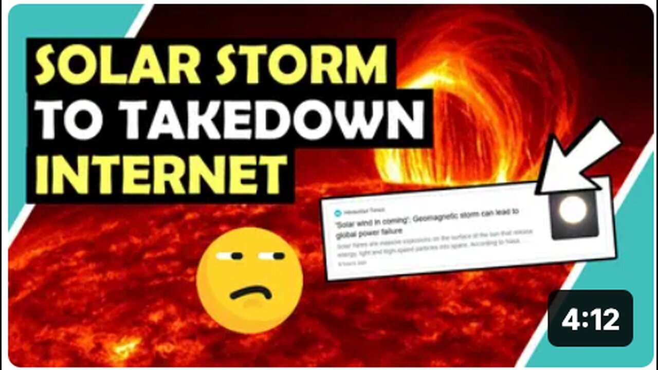 "Solar Storm Threatens to Wipe Out Global Internet: What Now?"