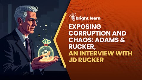 BrightLearn - Exposing Corruption and Chaos: Adams & Rucker, an interview with JD Rucker