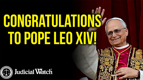 Congratulations to Pope Leo XIV!