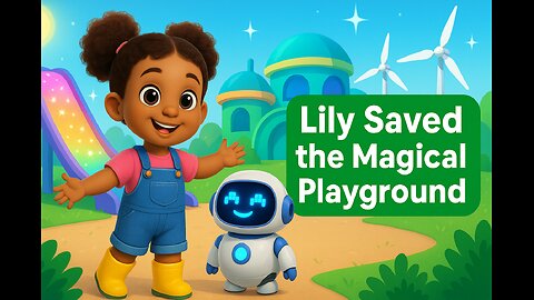 Lily Saved the Magical Playground 🌟 A Fun Clean Energy Story for Kids