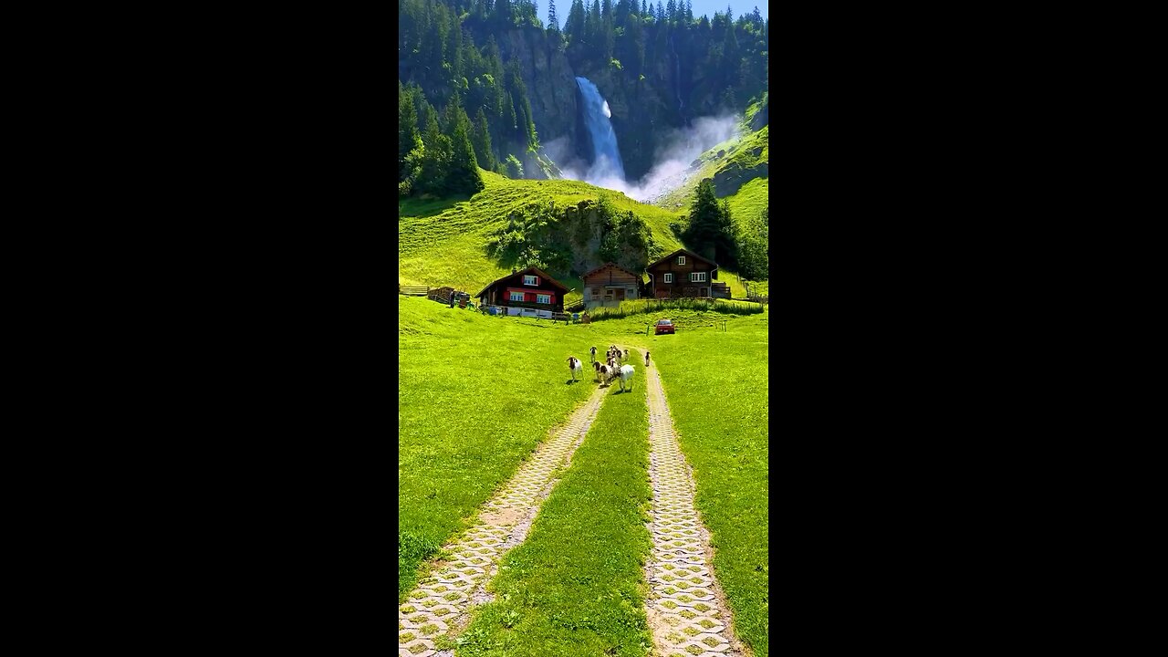 The Beautiful Scenery Of The Swiss Alps