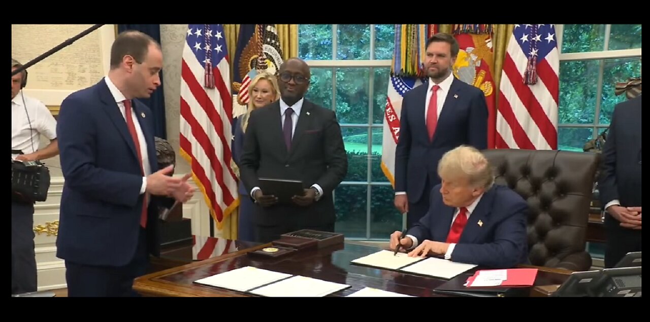 President Trump Participates in a Visit with the Foreign Ministers of the Congo and Rwanda