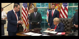 President Trump Participates in a Visit with the Foreign Ministers of the Congo and Rwanda