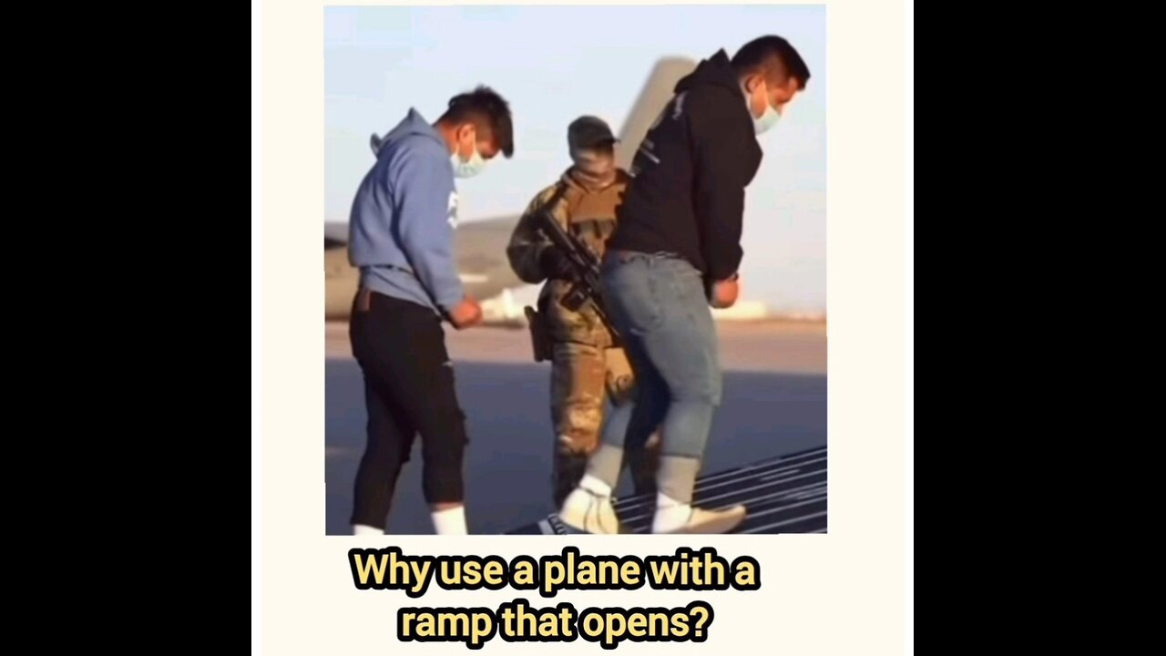 Deportation Via Cargo Planes