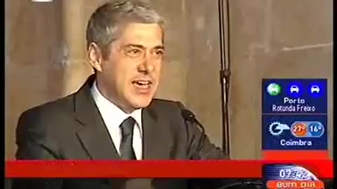 Ato falho de José Sócrates