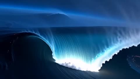 Blue Tidal Wave