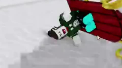 I'm flying from a high mountain on a sled ahaha #roblox #funny #crazy #gaming