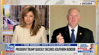 Tom Homan: "I just did a border review in San Diego, Texas, and Arizona...