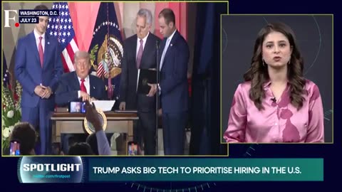 US: Trump Warns Microsoft, Google, Other Tech Giants to "Stop Hiring In India" | Spotlight | N18G