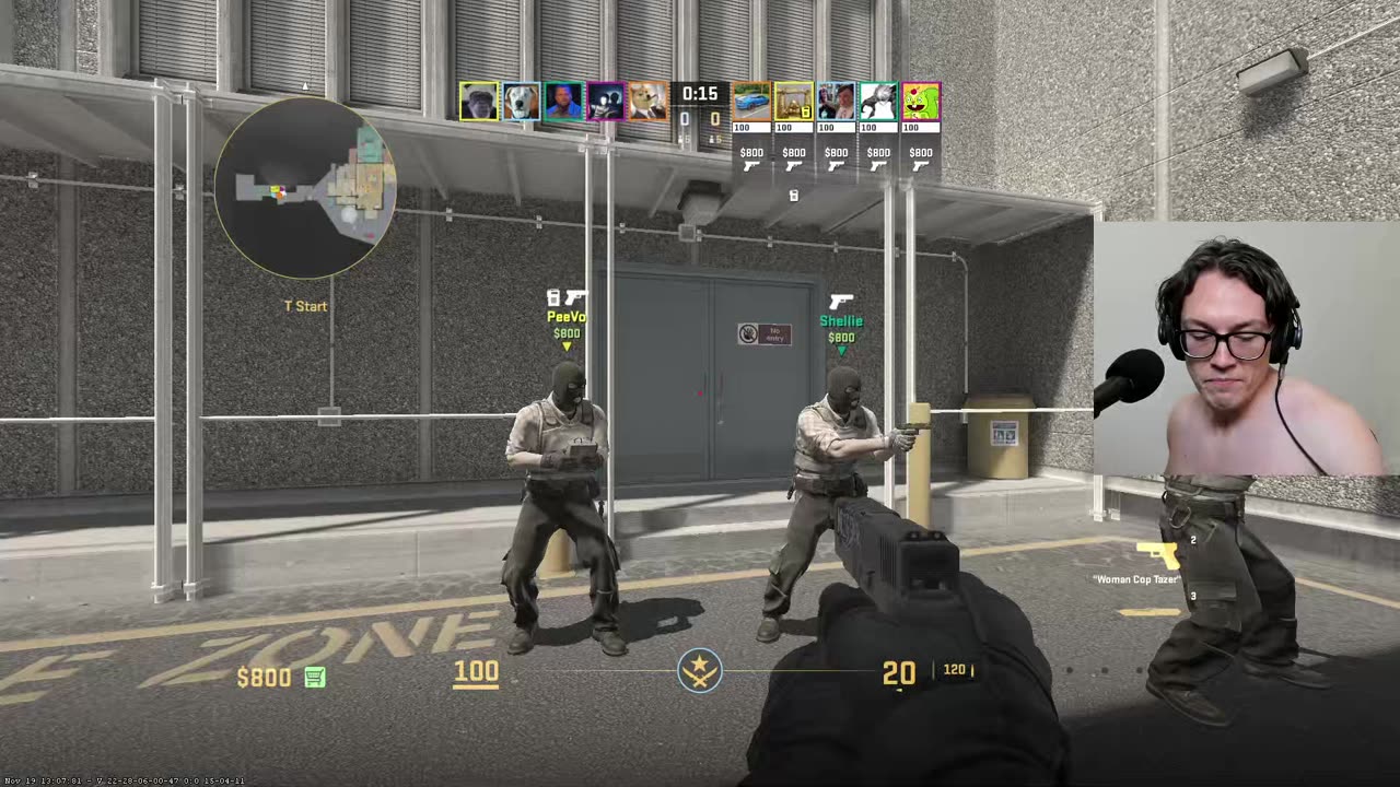 CS Stream then Normie Yap on Kick then flash games for some reason (11/20/2025)