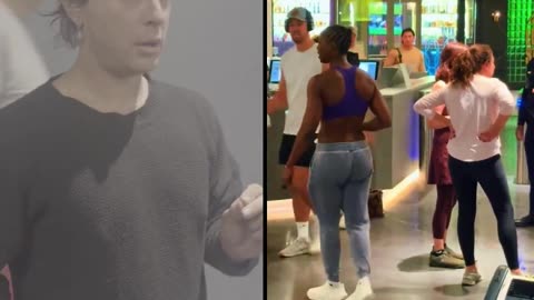 Gold's Gym in LA TERMINATED the membership of an angry woman who saw men with "D"