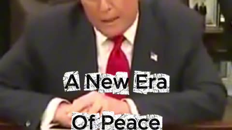 Trump the Peace President