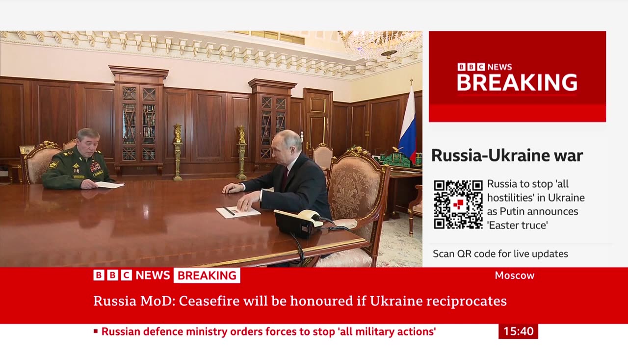 President Putin announces