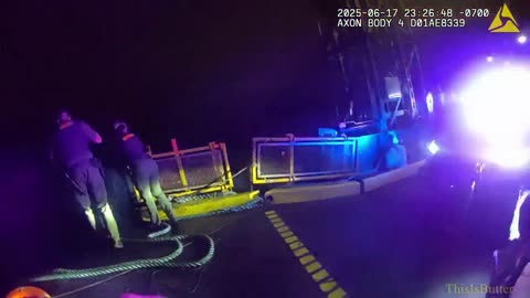 Washington State Patrol troopers rescue three people from a deadly pursuit off Edmonds ferry dock