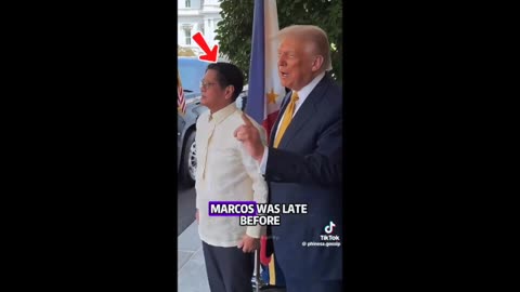 Bongbong Marcos Was Obviously Nervous or Scared During Bilateral Meeting With Trump