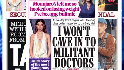 🔥Headlines Friday 25th July 2025 Newspaper Headlines 🎉📰#britishpress #breakingnews