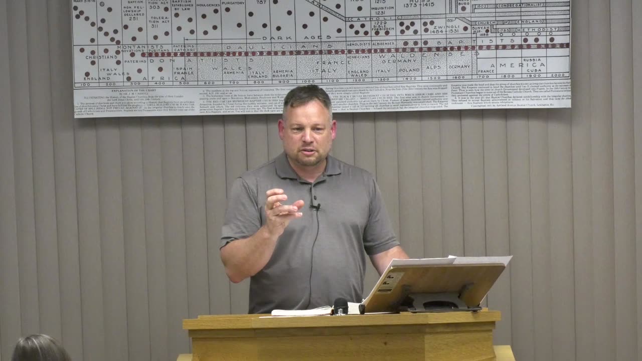 Wednesday Evening Preaching Service
