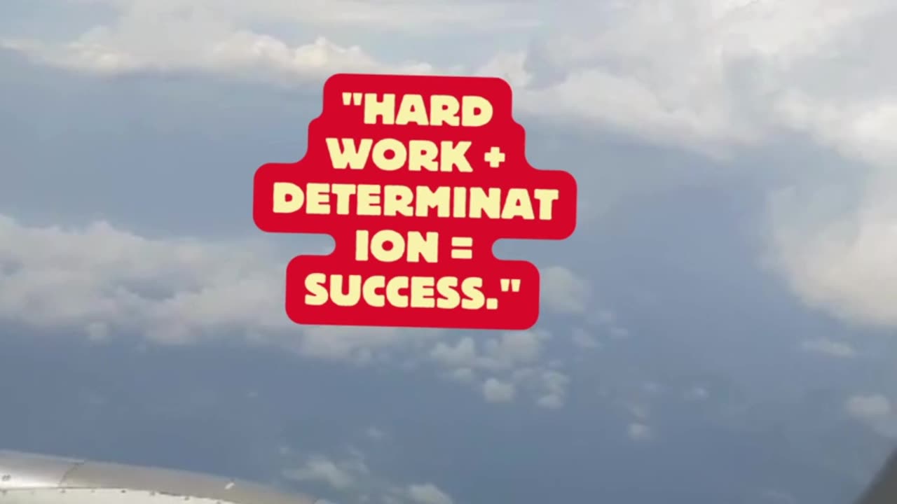 Success can be achieved by applying the motto in video 37