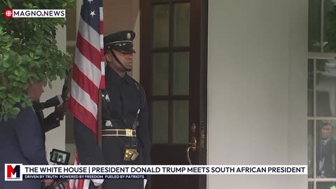 President Trump meets South Africa's Polemic President Ramaphosa at The White House [LIVE]