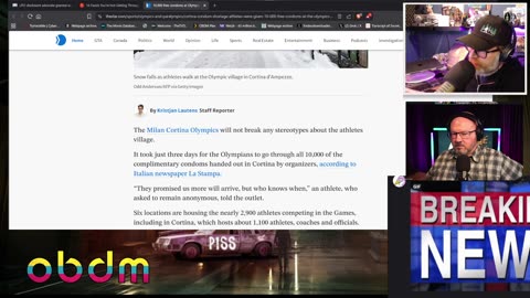 OBDM1365 - Epstein UFO Connection | The Laxatives Trick | Strange News