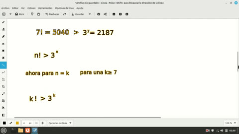 demostración por inducción matemática (English)