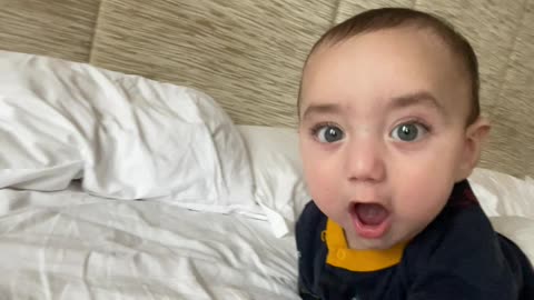 "Happy Baby Playing | Joyful Moments with Our Little On